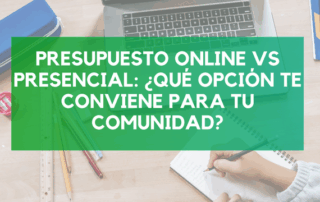 ¿Estás buscando el mejor precio para administrar tu comunidad? Compara presupuesto online vs presencial y descubre qué opción te conviene más con Fincas San Jorge. ¡Solicítalo en un clic!