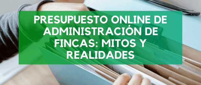 Persona solicitando un presupuesto online de administración de fincas desde su ordenador con confianza y transparencia.